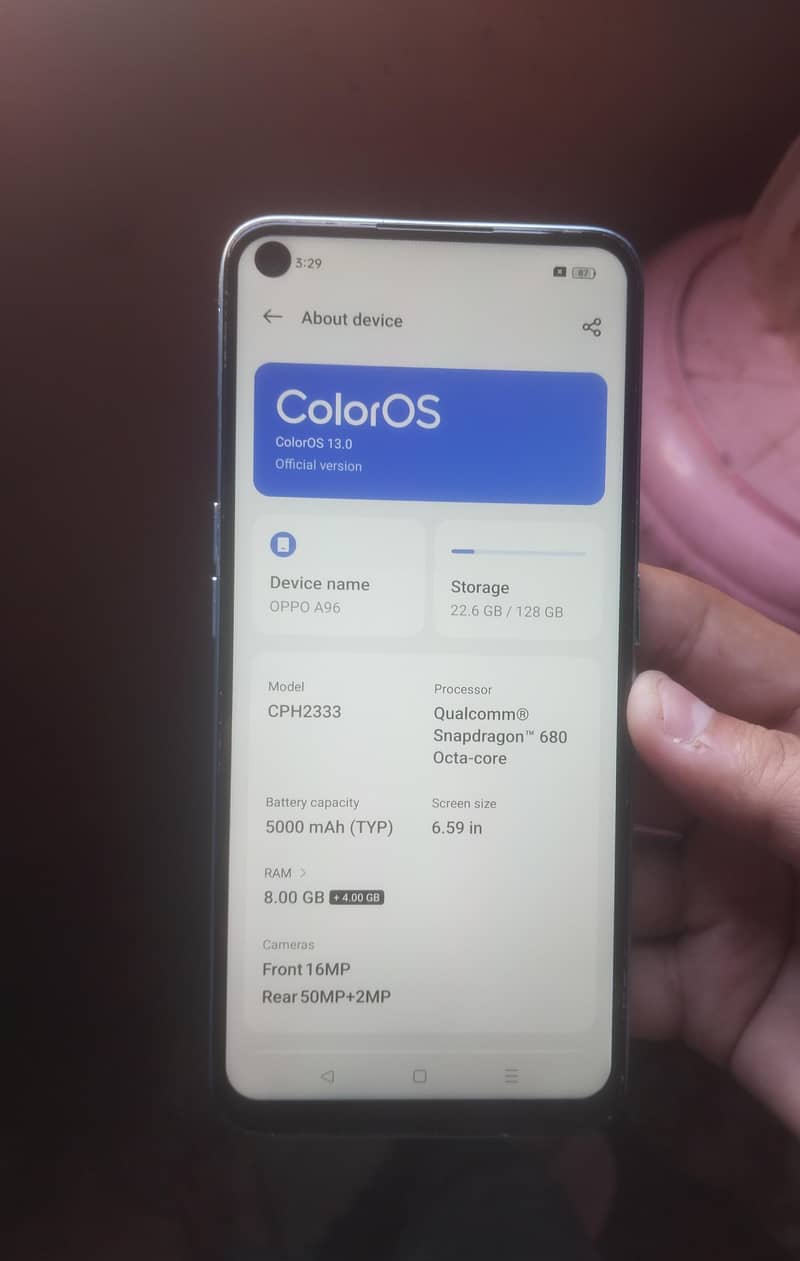 OPPO A96 1