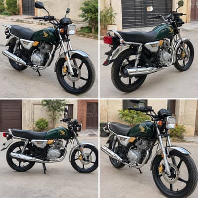 Honda CG 150 Green | 1st Owner | Only 450 KM Driven | Fresh Condition