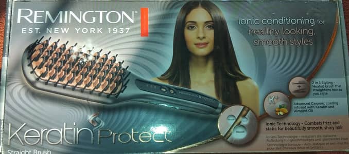 Rimington original Brush hair straightener
