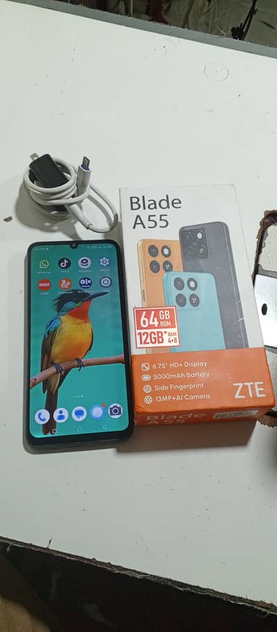 Zte Blade A55 4gb 64gb exchange possible all ok