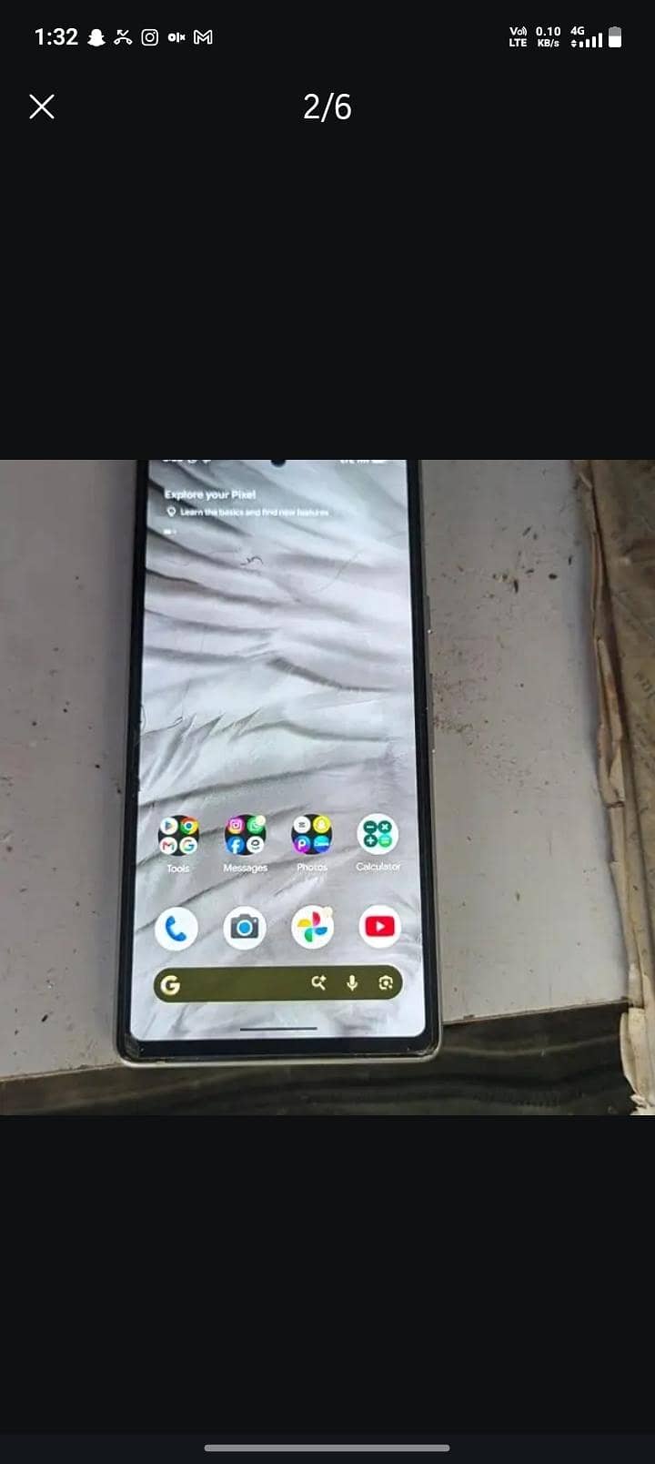 Google pixel 7A 1