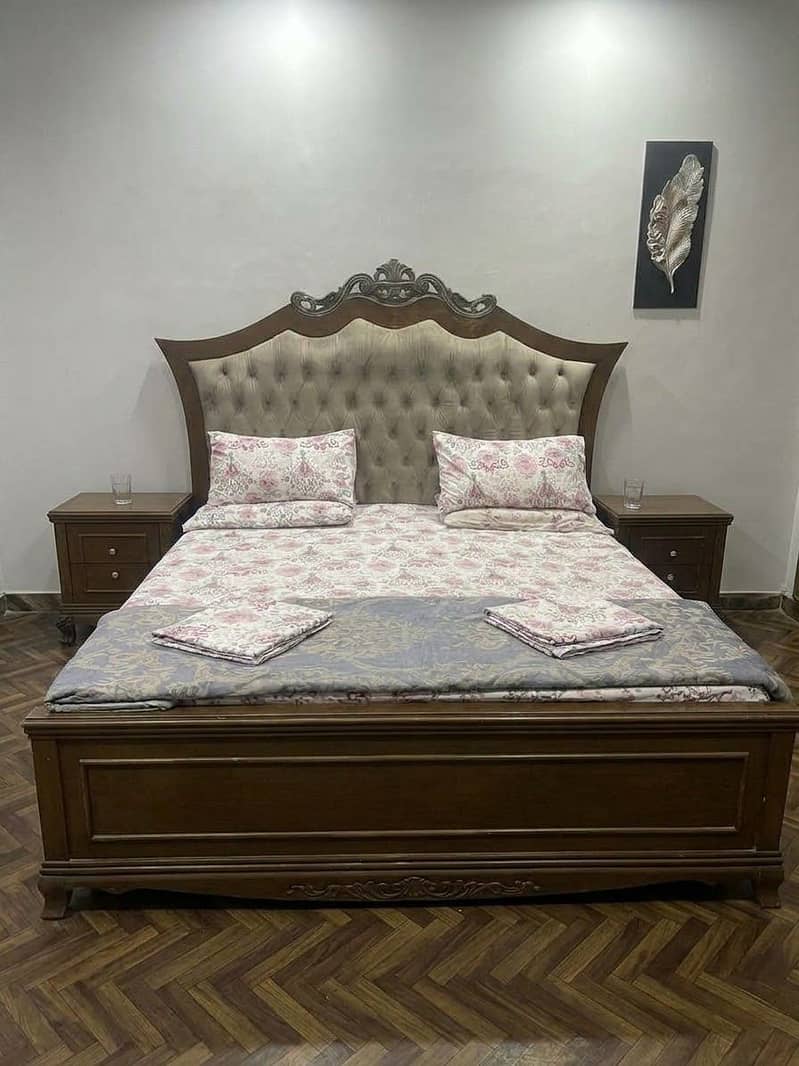 King size bed set 0