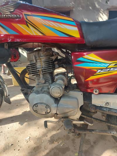 honda cd175 converted into honda 125
