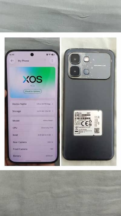 Infinix Note edge