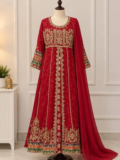 Bridal Maxi/Bridal wear/Elegant Bridal Maxi/Bridal category