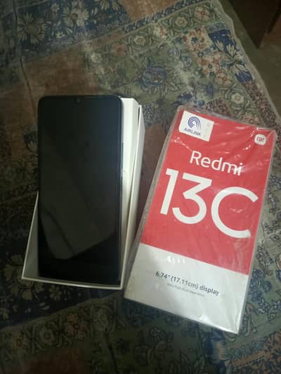 Xiaomi Redmi 13c good condition 4 gb ram 64 rom