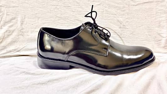 Alessandro Gilles Black Formal Shoes – Size 40
