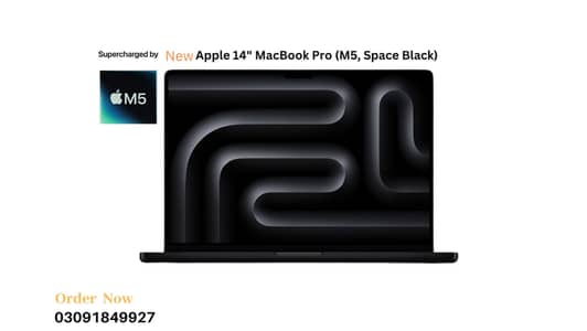 Apple MacBook Pro M5 14 inch 16GB 1TB Space Black - MDE14