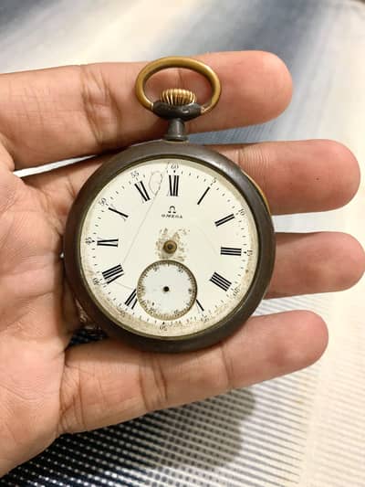 Original Antique Omega Pocket Watch rare collector item very old model