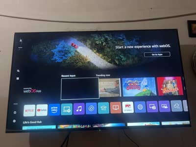 New smart 4k original LG Smart LED TV