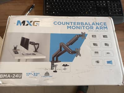 MXG Dual Monitor Arm / stand for sale(Brand New)