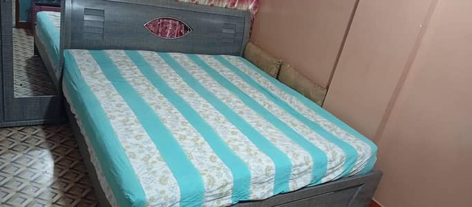 bed and dressing *without mattress*