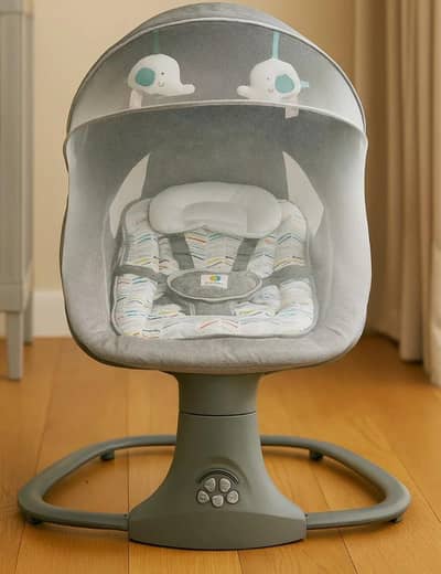 Mastela 3-in-1 Deluxe Baby Rocker Swing with Remote Control
