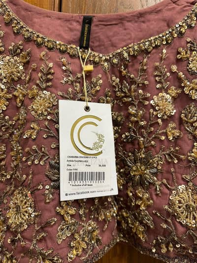 Brand new tagged charizma saree