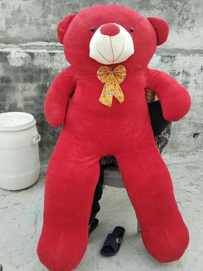 Brand New Teddy Bear in Red