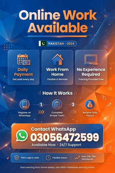 Online Work From Home Jobs – Flexible Hours | Daily Tasks