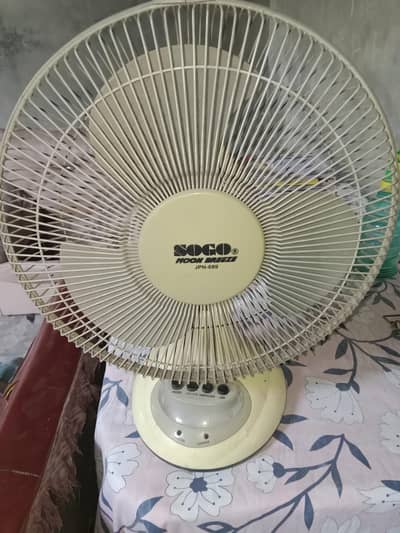 small size second hand charging fan with out battery