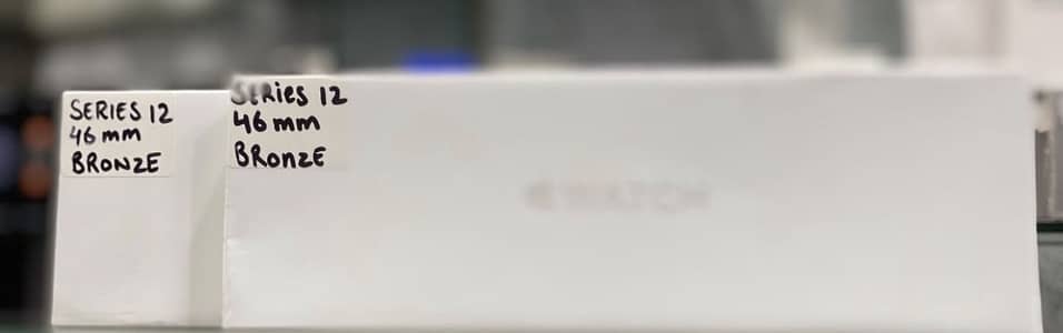 APPLE WATCH SERIES 12 46 MM BRONZE OLIVE BOX PACK