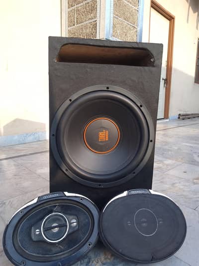 JBL bofer and 2 spekars