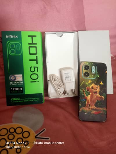 infinix Hot 50i 6 GB 128 need and clean only seours parsan contact me