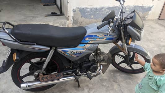 honda 70cd dreem with   alloy rim