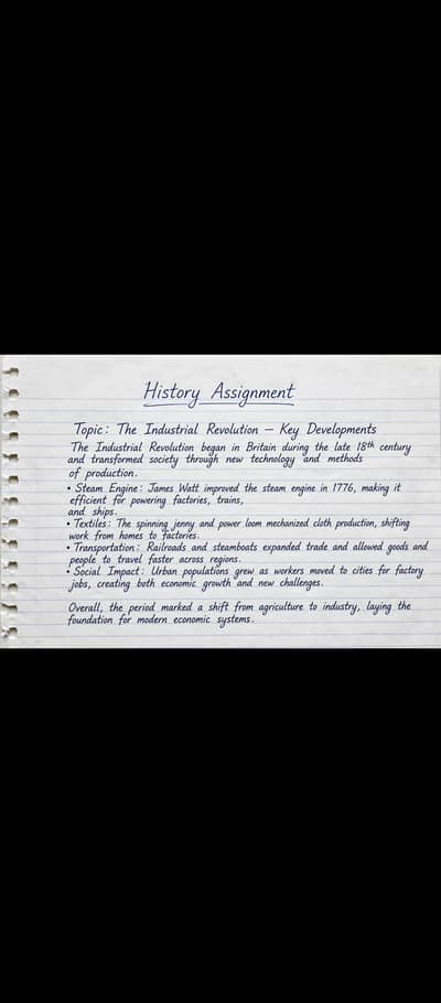 Neat hand writing service.