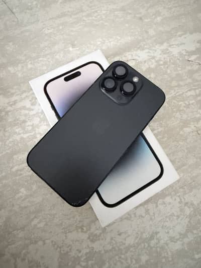iPhone 14 Pro pta Approved - Space Black - 256GB (Pristine Condition)