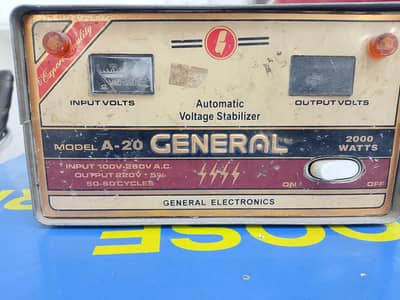 General Satbilizer Capacity 2000 Watts Pure Cooper(0300/4149583)