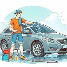 car washing and detailing k liy karegar ki zarorat h