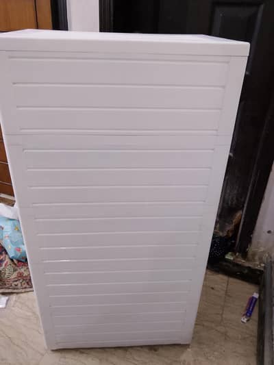 Kids plastic wardrobe available for sale 10/10 condition