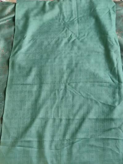 Kinza fabric 3 piece winter suit sea green