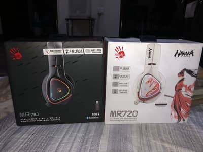 MR710 and MR720 naraka RGB Gaming Wireless Headset BOX PACK