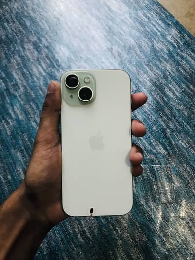 I Phone 15 jv 128 10/10 All Ok Green Colour