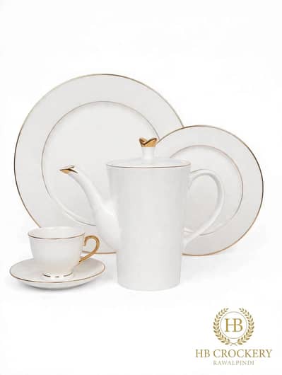 Ceramic Tea Set / Tea Serving Set / Fancy Tea Set / Tea Pot with Cups