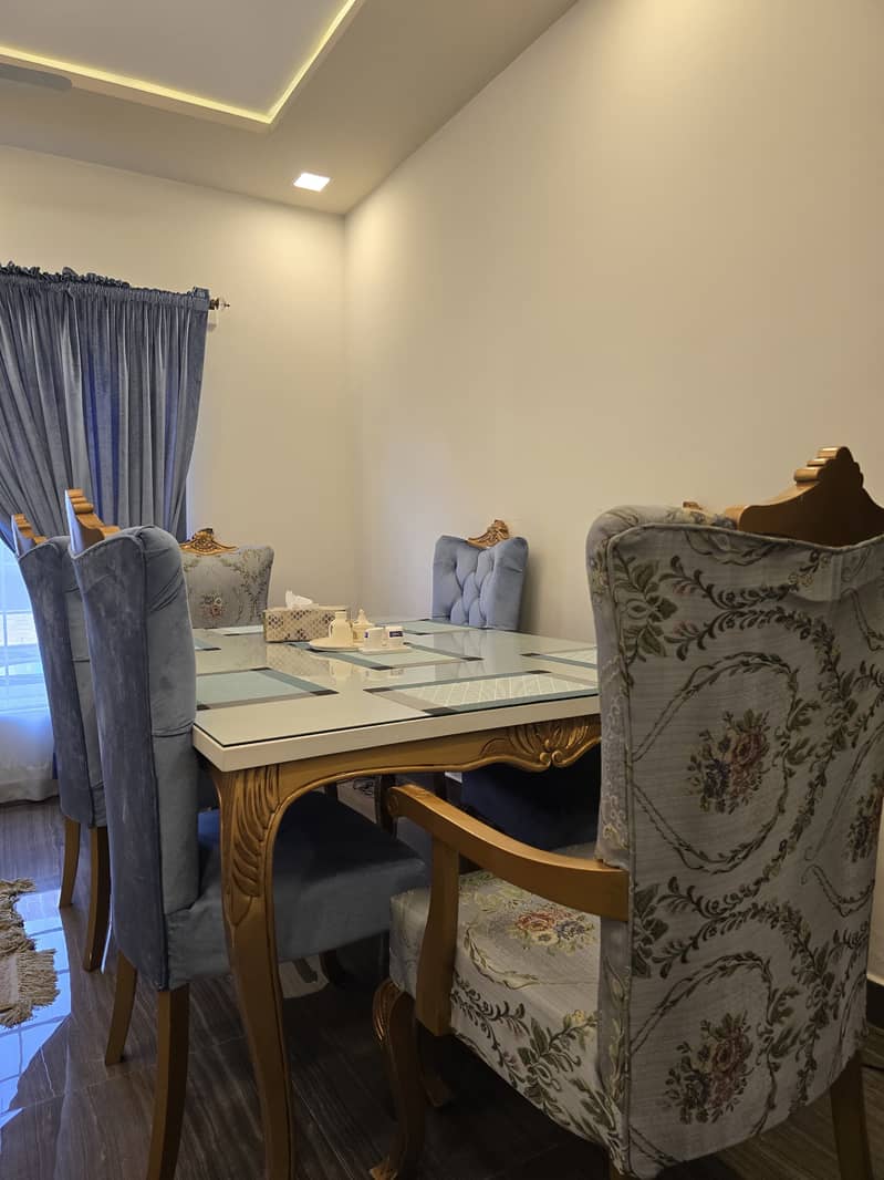 Dining table and sofa set 1