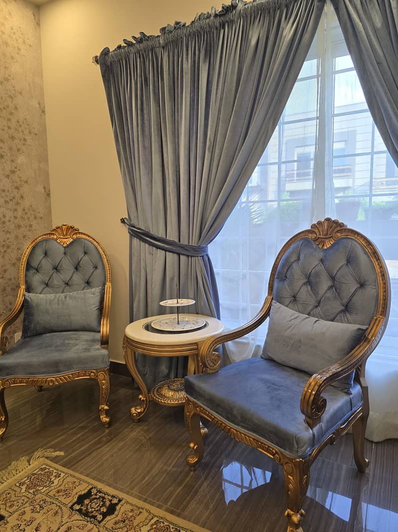 Dining table and sofa set 3
