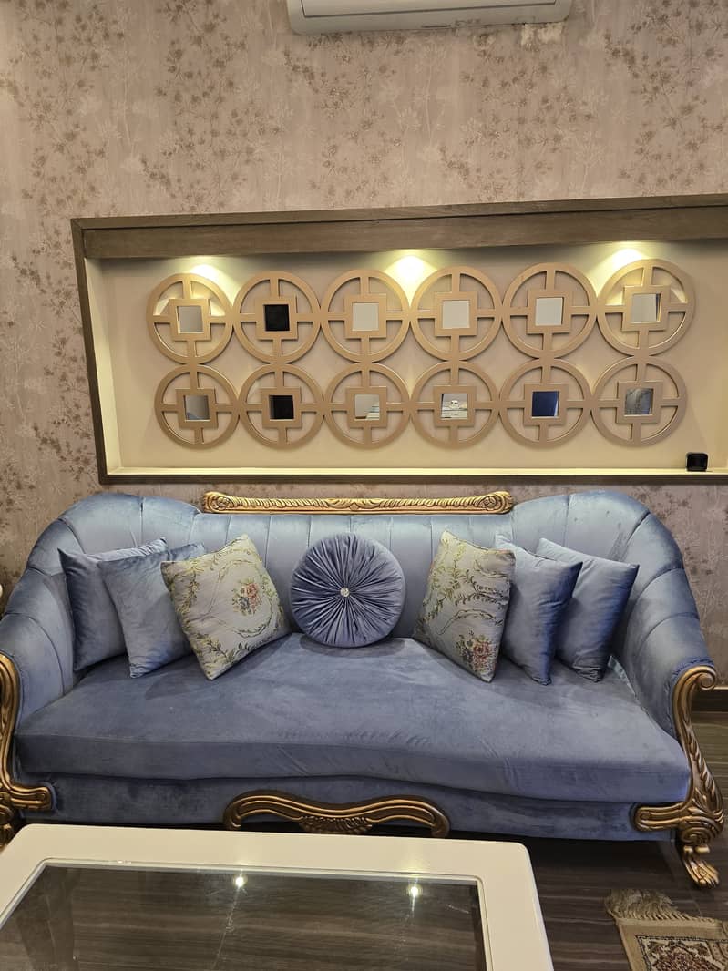Dining table and sofa set 4