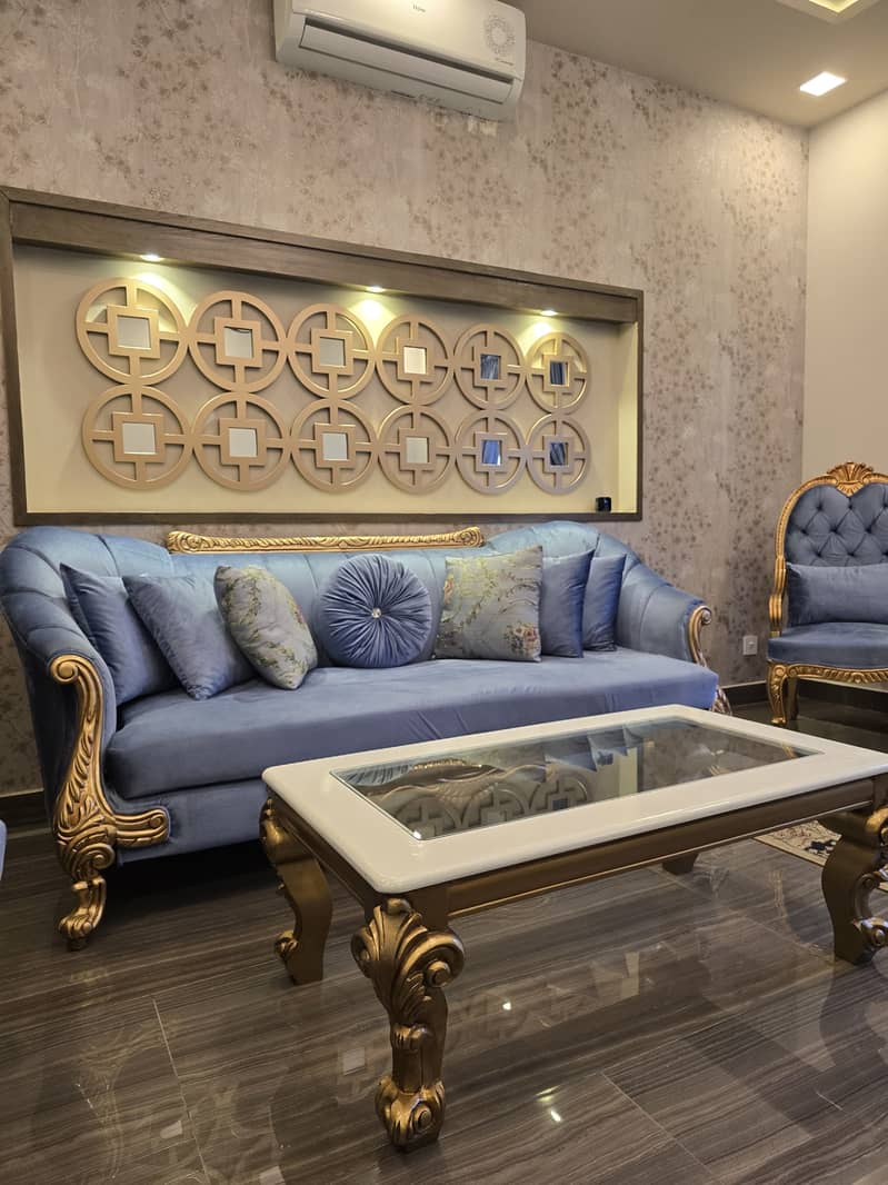 Dining table and sofa set 8