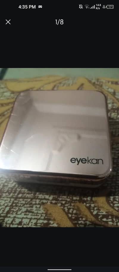Eyekan Travel Case with Mirror & Tweezers for Lens