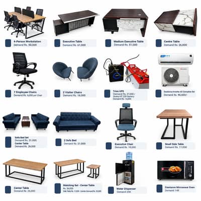 Office Furniture for Sale – Workstations, Tables, Chairs & Sofas