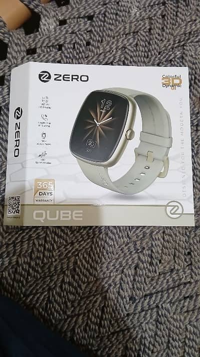 Zero lifestyle Qube smartwatch just 15 days use new condition Delivery