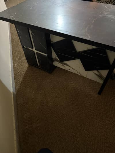 One office table with 2 executives chairs