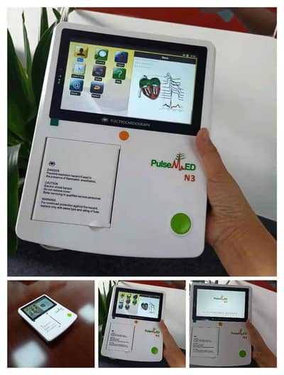 ECG Machine, New Chinese PulsMed 3-Channel ECG Machine 1 year warranty