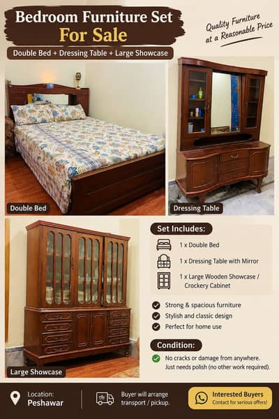 Bedroom set available
