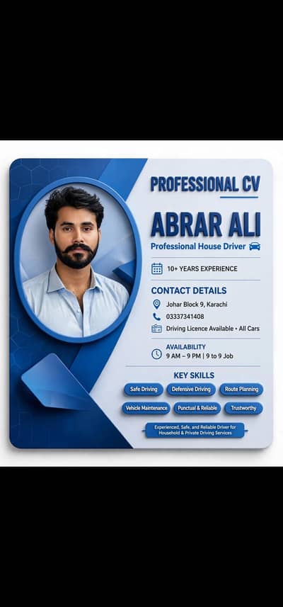 need driving job