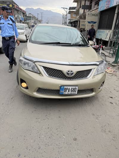 Toyota Corolla GLI 2009