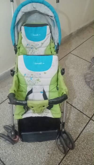 Twin baby stroller