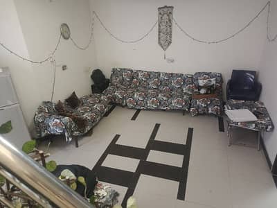 HABIB HOMES PECO Road 2mint Drive From Model Town Link Road 2bed With Attached Bath,Wardrobes,Kitchen,One Room On Roof,Totally TILLED ,From 1st September