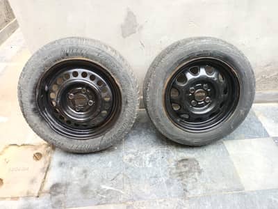 Dunlop 175/65 R14 & 175/65 R15 with Rims