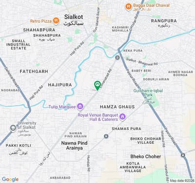 Plot For Sale At Near Aimnabad Road Sialkot